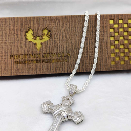 Silver Hercules’ Strength Collar Neck Chain For Men