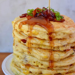 Sweet Corn Pancakes - ONE