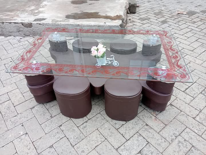 Pub Table With 4 Seat _3