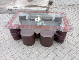 Pub Table With 4 Seat 