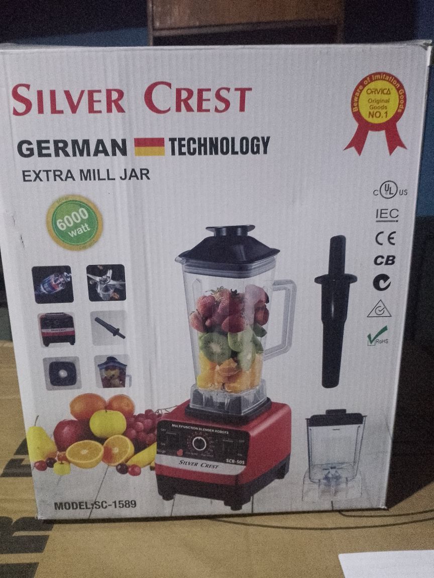 Silver Crest Blender (2L) Pure Copper Motor _0