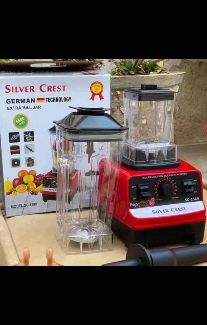 Silver Crest Blender (2L) Pure Copper Motor 
