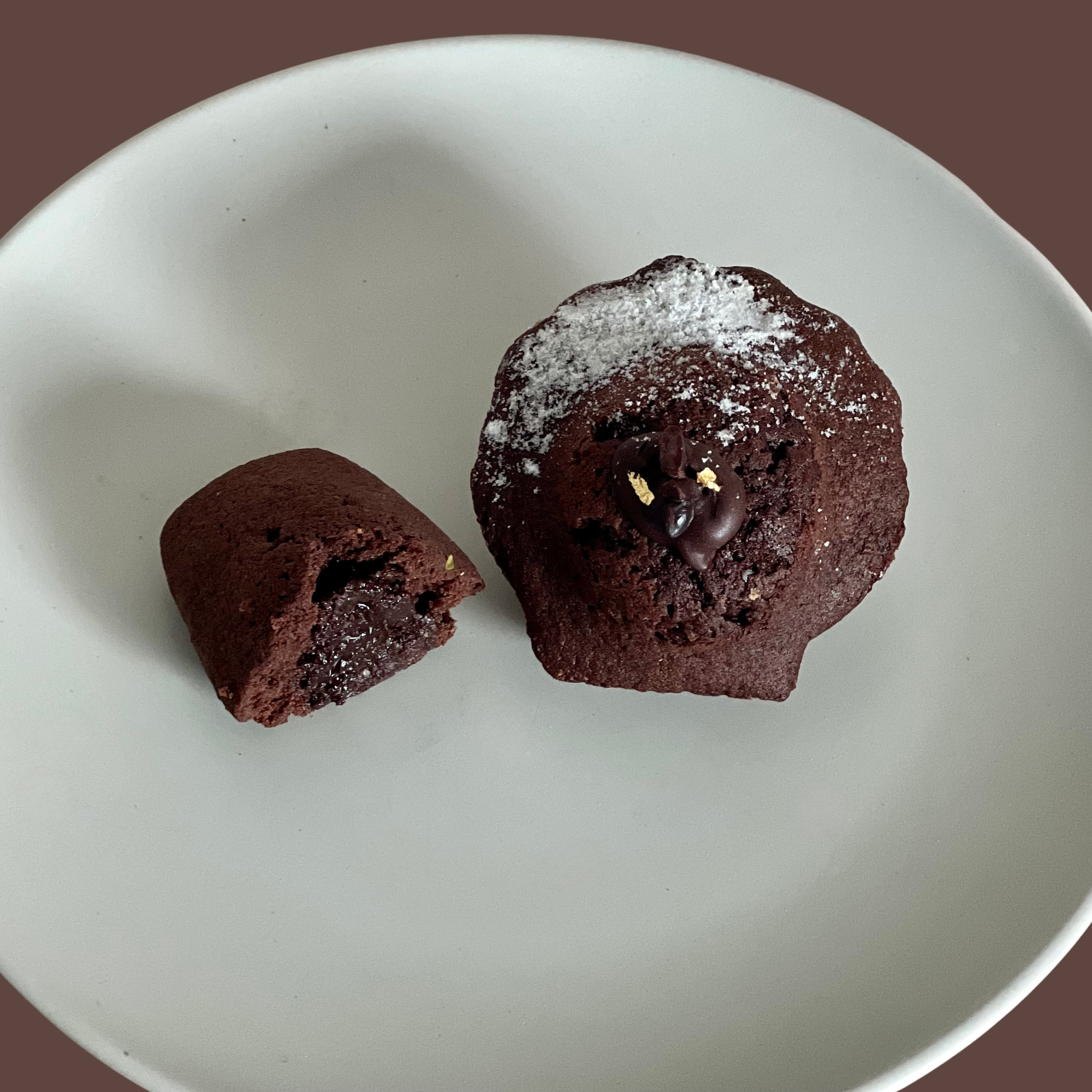 Double chocolate madeleine | 雙重黑朱古力瑪德蓮_0