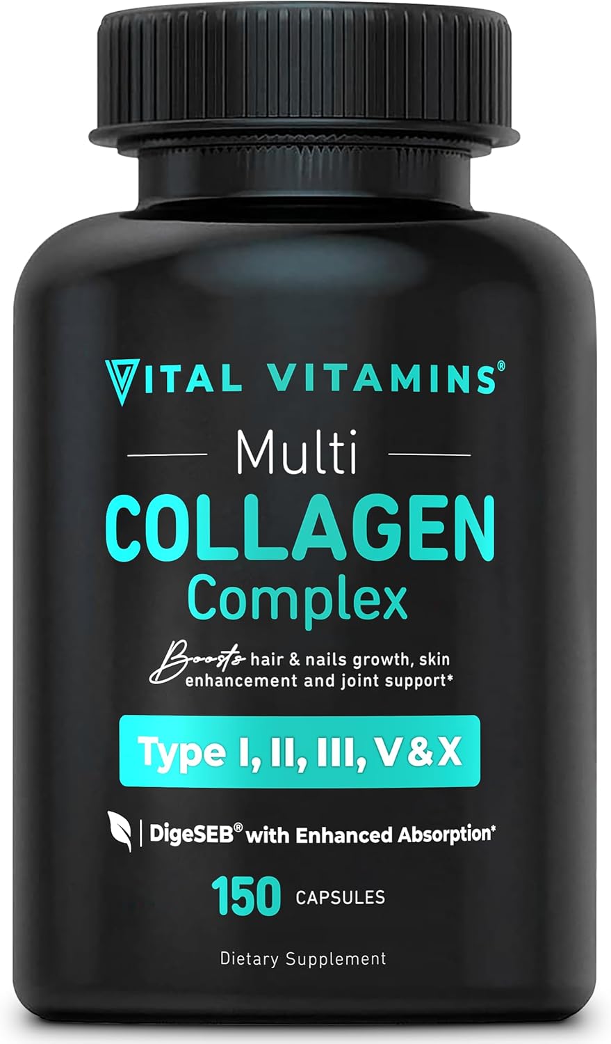 Vital Vitamins Collagen for Women & Men - 150 Capsules_0