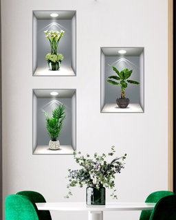 (3in1)3D Wall Decor .