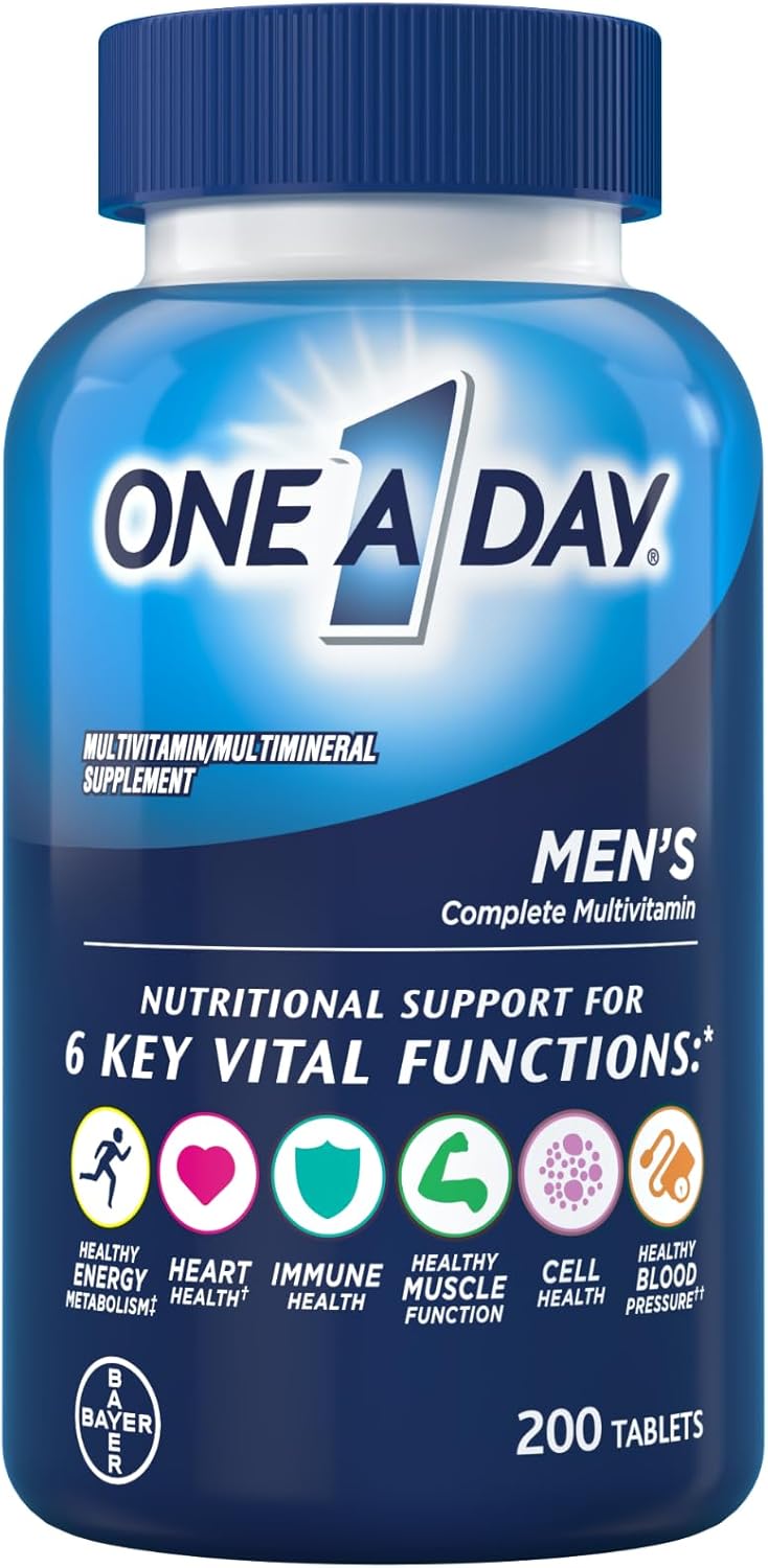 ONE A DAY Men’s Multivitamin - 200 Tablets