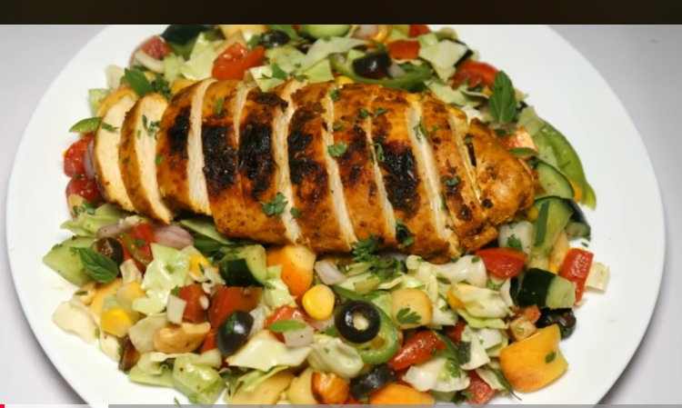 Healthy ceasar chicken salad_0