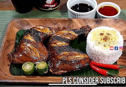 BBQ CHICKEN W/ RICE 