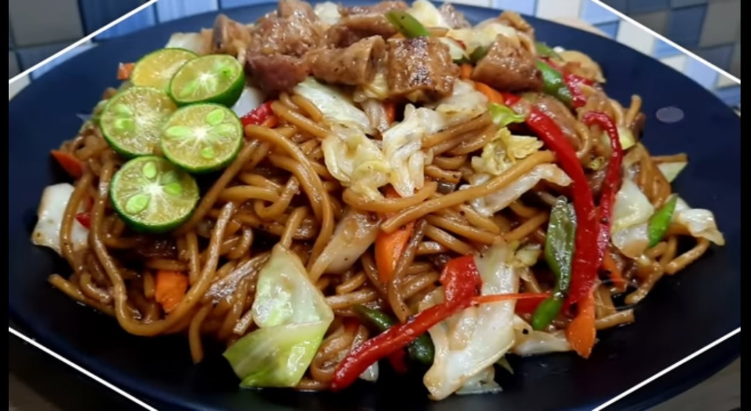 Fry drued noddle w/lemon
