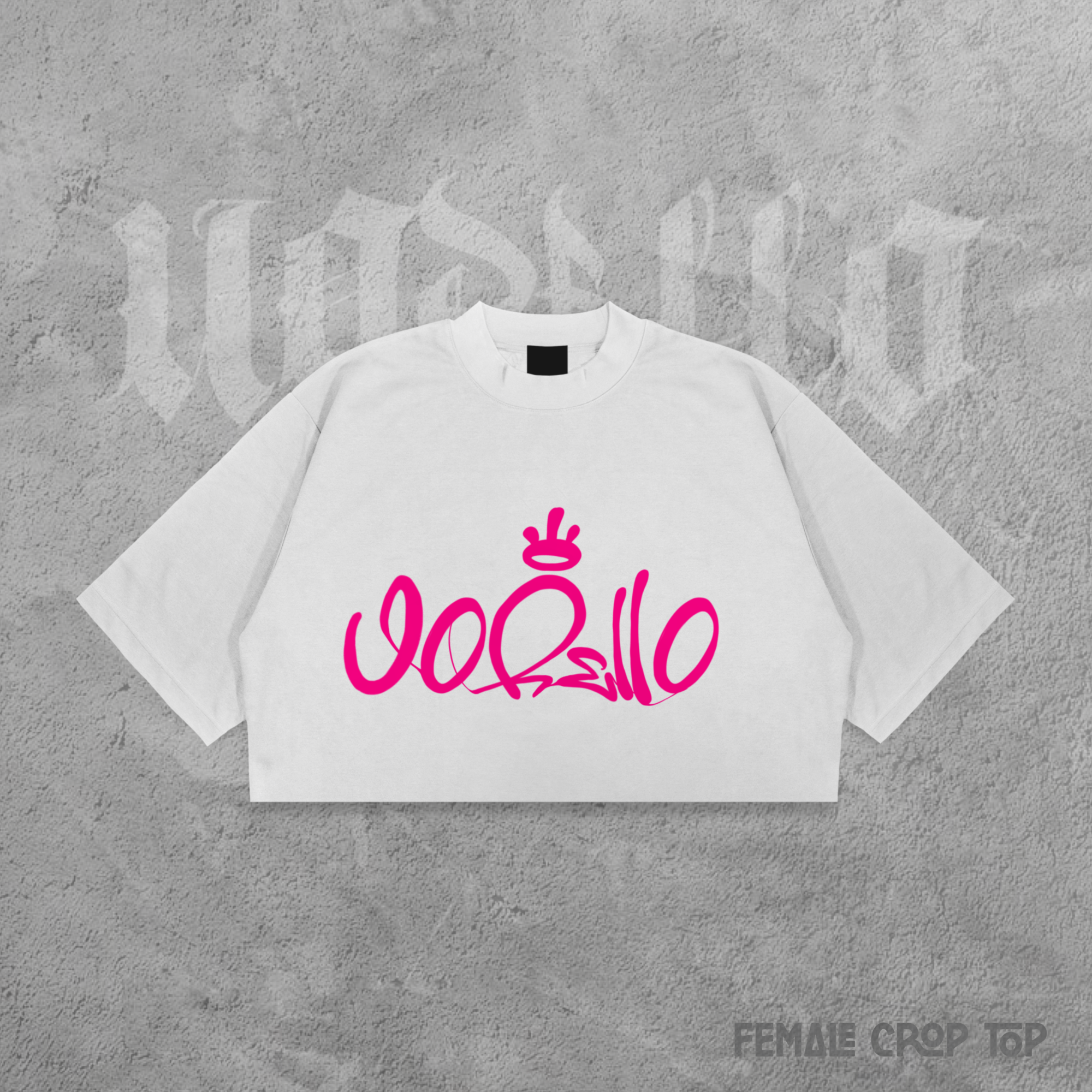 Faith Over Fear Female Crop Top_6