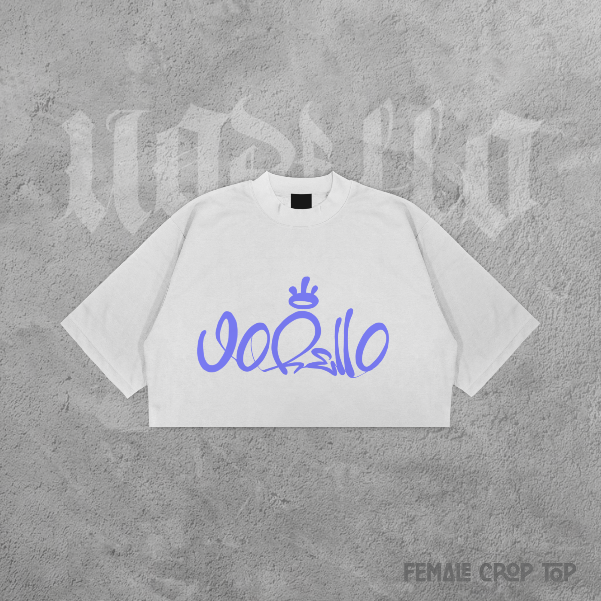 Faith Over Fear Female Crop Top_4