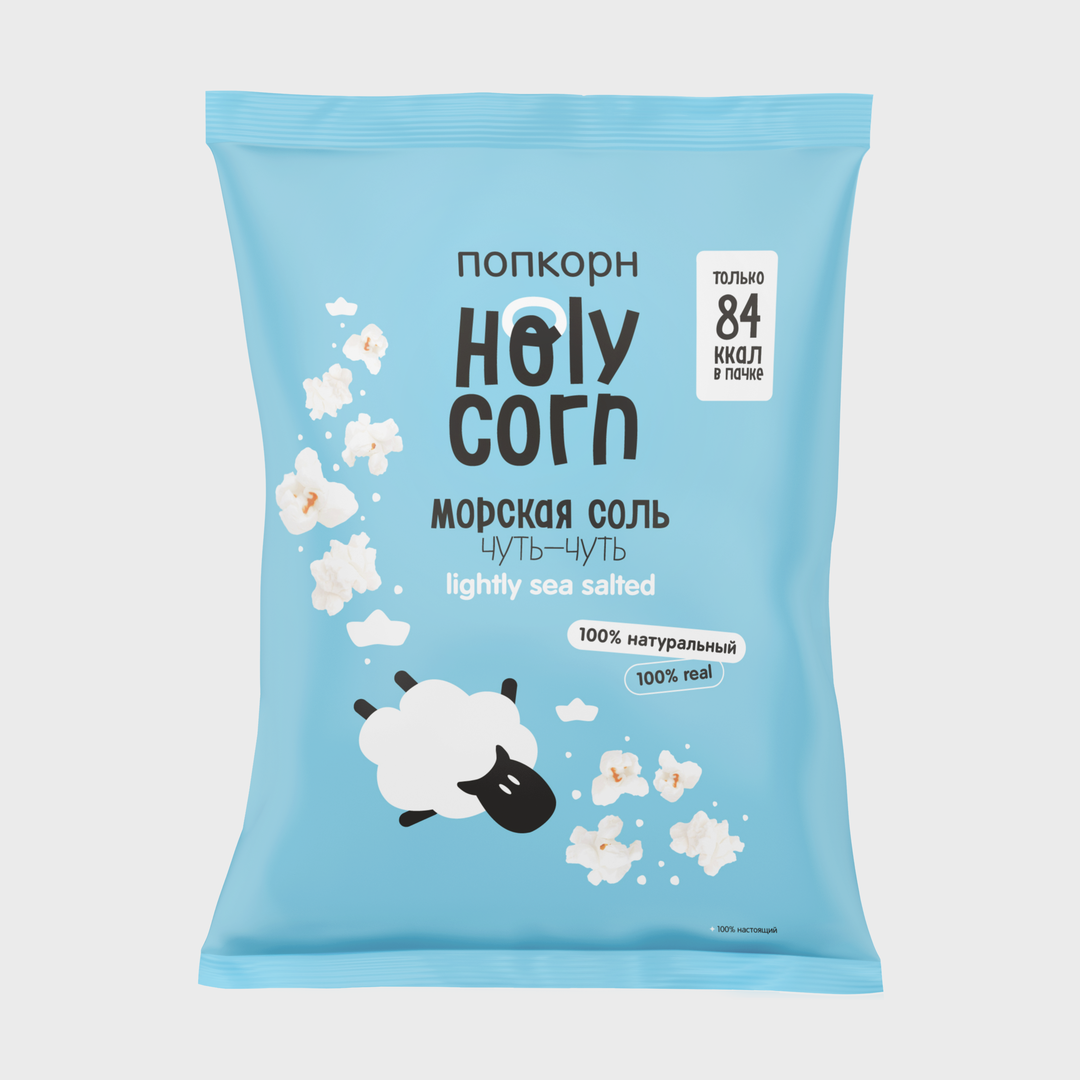 Holy Corn Popcorn with Sea Salt 20g