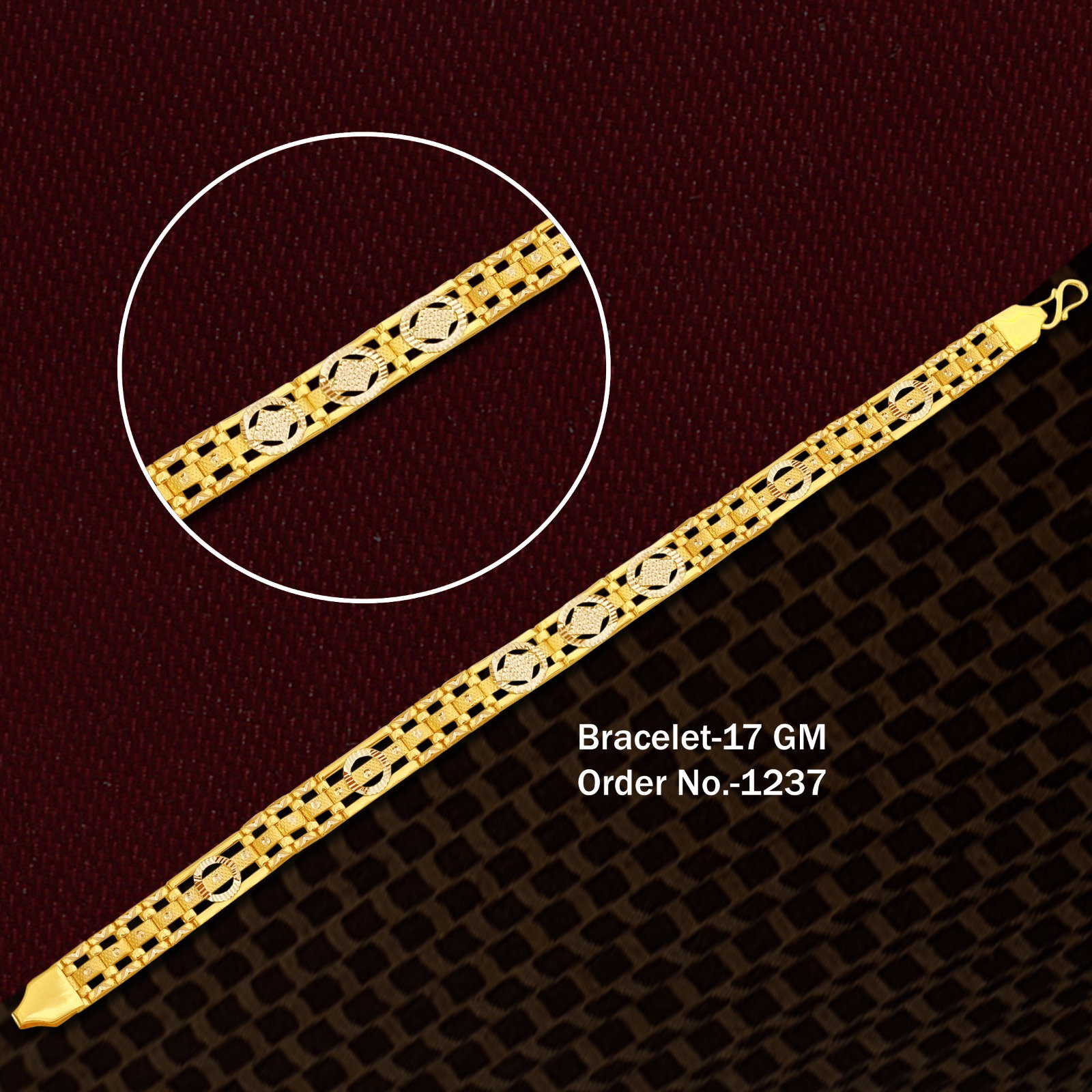 Gold Gents Braslet _0