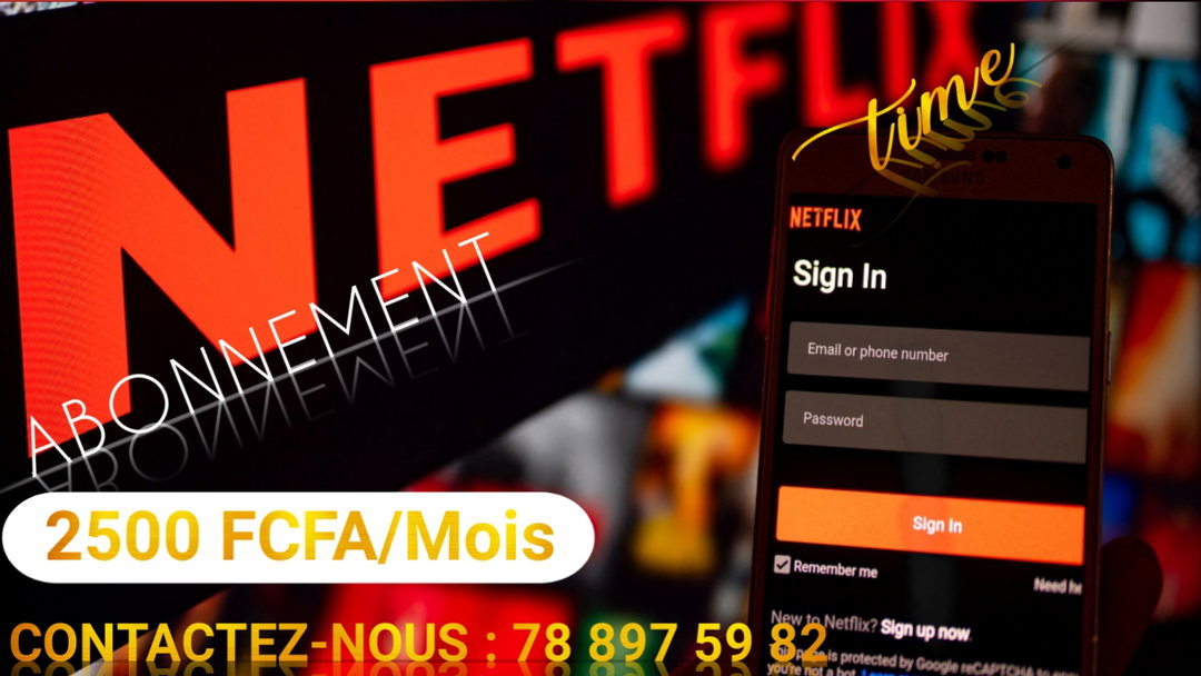 Abonnement Netflix 