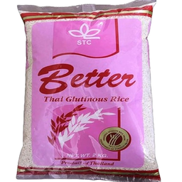 Better Thai Glutinous Rice - 2 kg White