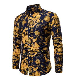 Men's shirt animal print 