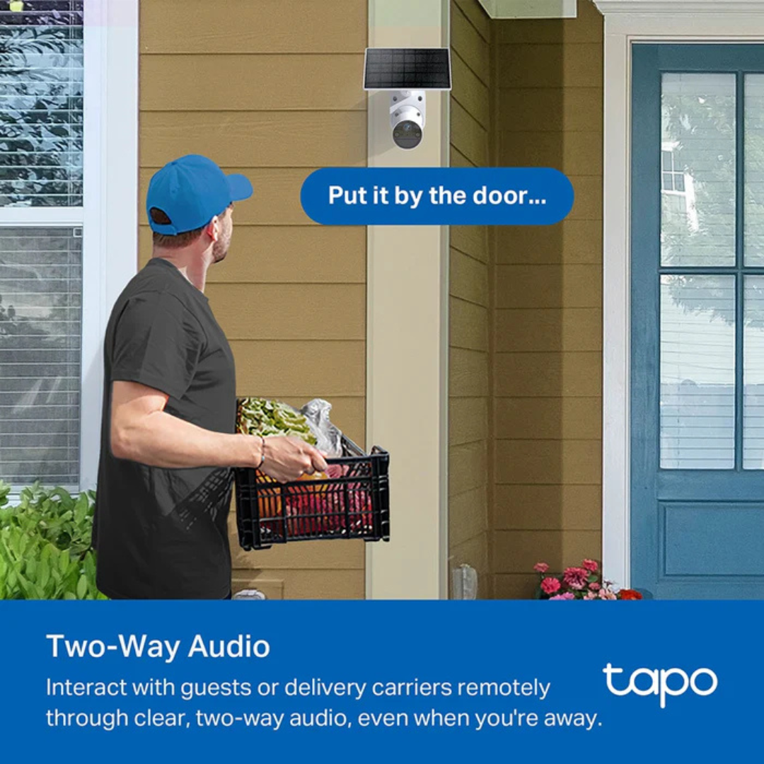 TAPO 1080p Solar  Wifi Camera _4