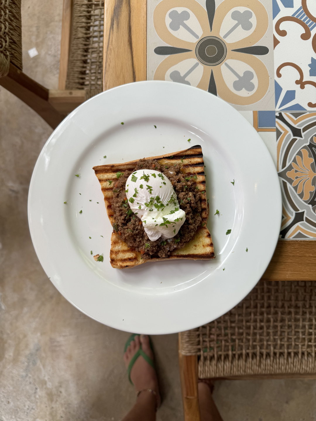 Savoury Mince on Toast