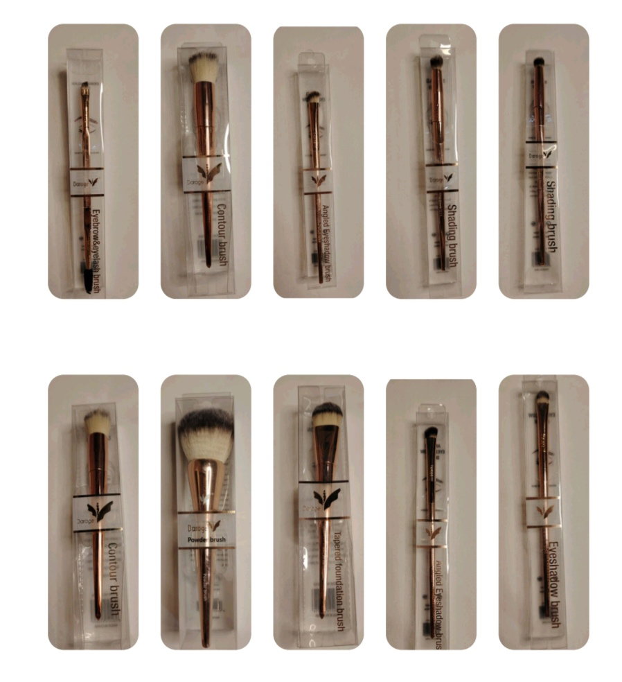 10 Piece brush set_0