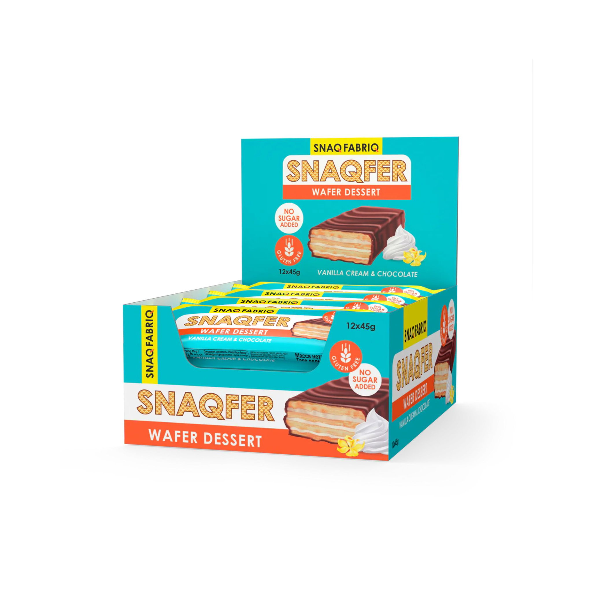 SF Glazed wafer bar Vanilla Cream _0