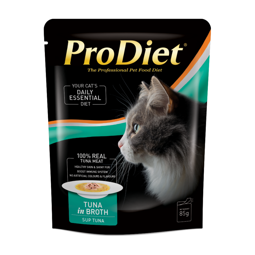 PRODIET ADULT AT TUNA IN BROTH 85G