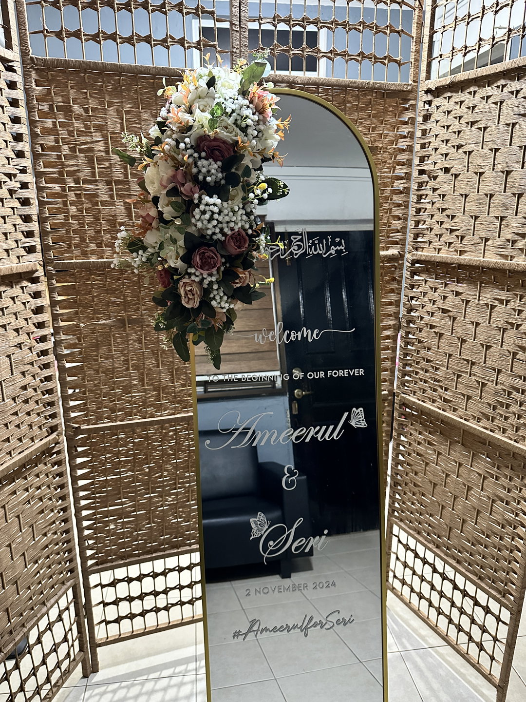 Welcome Arch Mirror (Full Length)