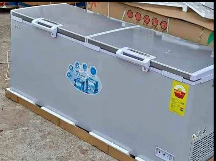 Chest freezer double door large _1
