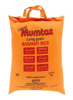 Mumtaz Classic Long Grain Basmati Rice, 5 Kg,