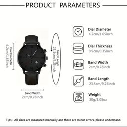 1pc geneva men's quartz watch,round alloy case,analog display,with date feature,PU leather strap,battery powered(button baattery),for valentine's, Easter,Ramadan,Birthday,Christmas Gifts