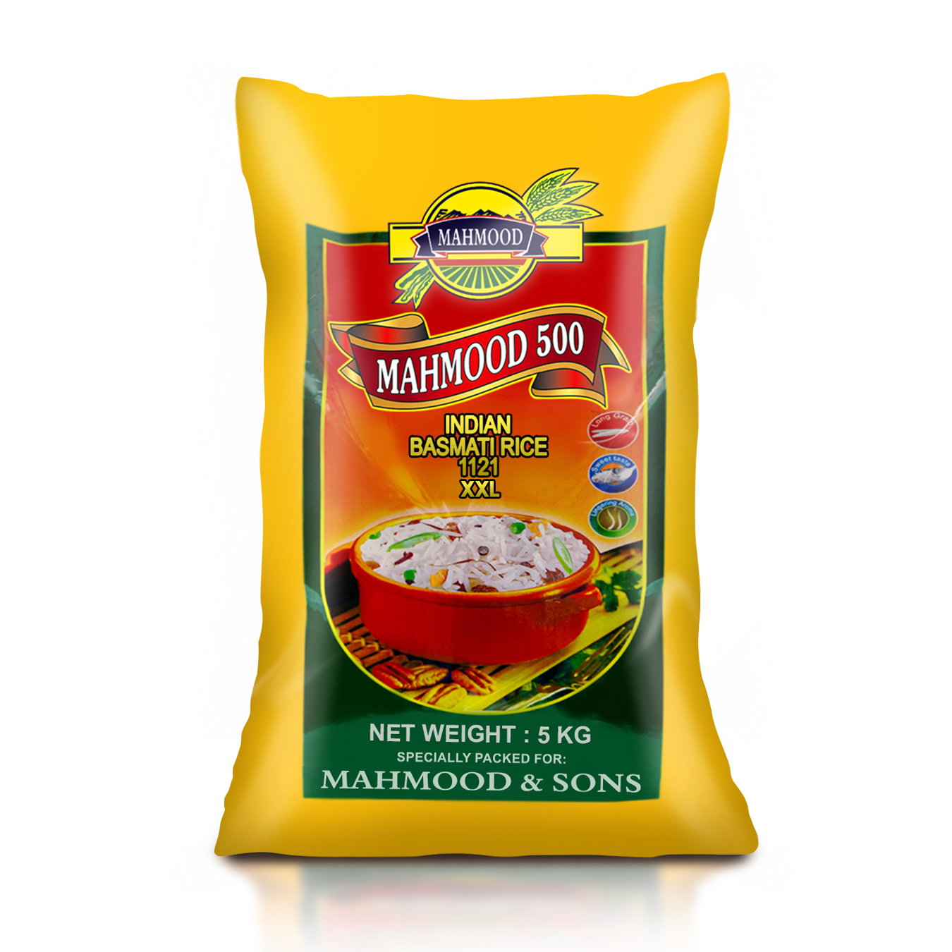 Mahmood 500 Premium Basmati Rice 10kg bag_0