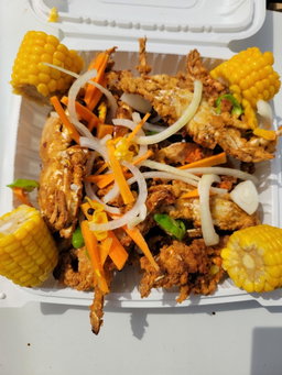 Fry crabs