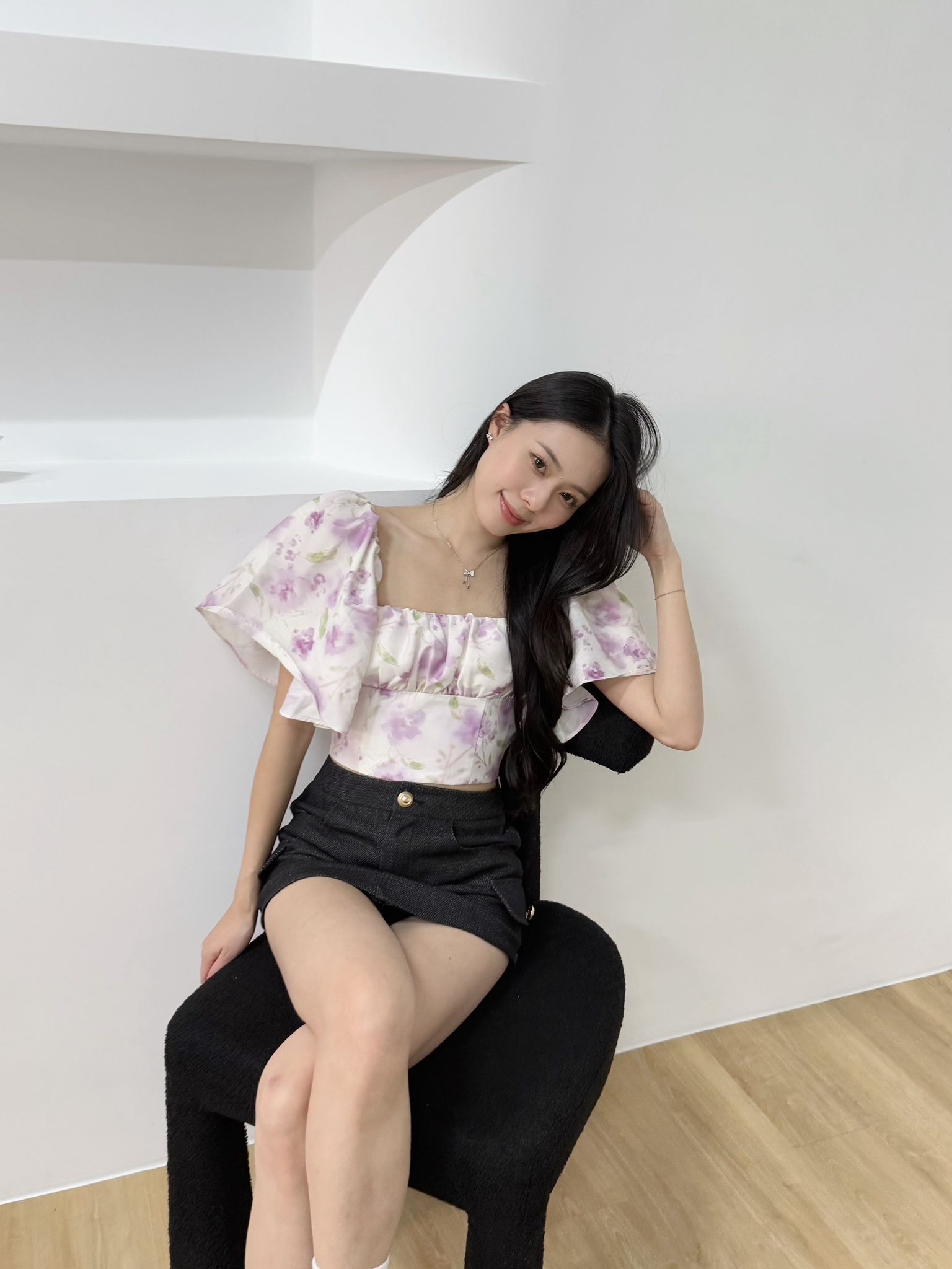 FLORYN FLUTTER SLEEVE TOP (PURPLE)_0
