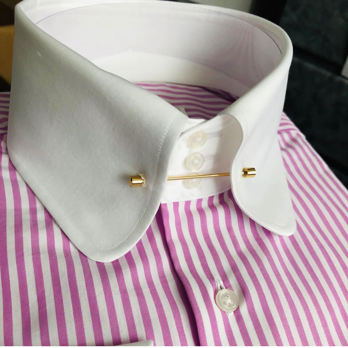 pink stripped highcollar_0