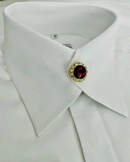 white swervecollar longsleeve