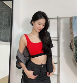 LVD CLASSIC BRALETTE TOP (RED)