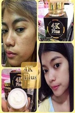 4k Plus 5X Whitening Night Cream- 4k plus cosmetics nepal