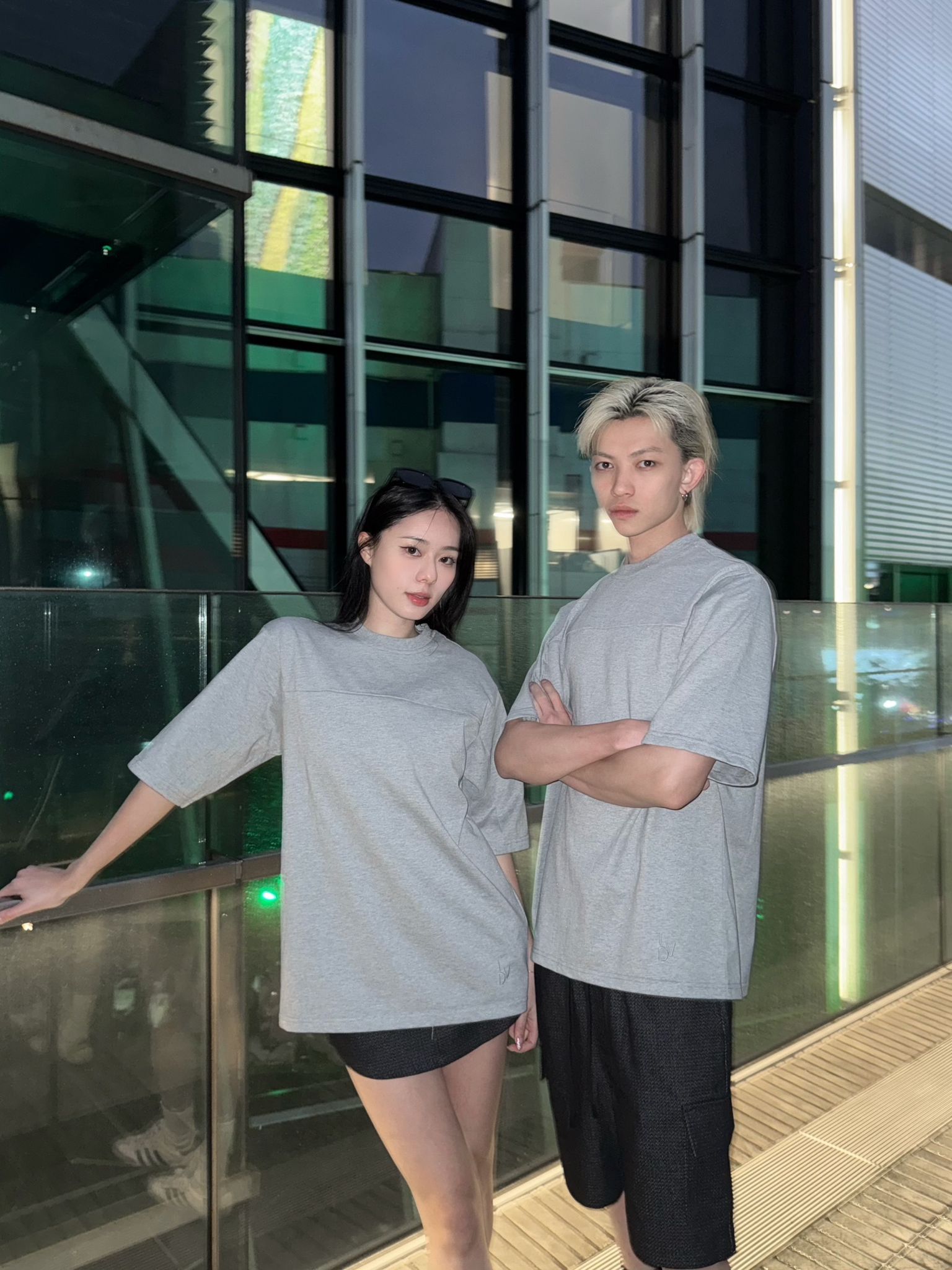 LVD CLASSIC OVERSIZED TEE (GREY)_0