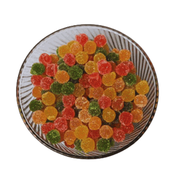 Round Shape Mix Fruit Jelly