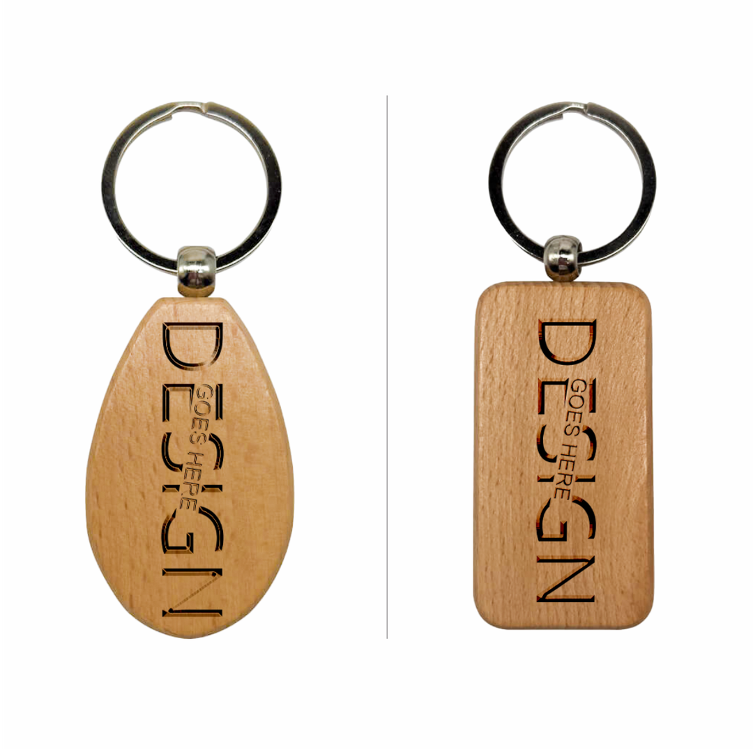 Bamboo Keyholder (Teardrop/Rectangle)