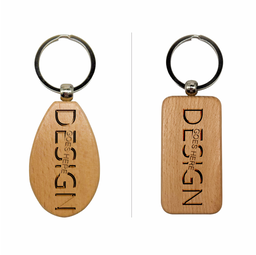 Bamboo Keyholder (Teardrop/Rectangle)