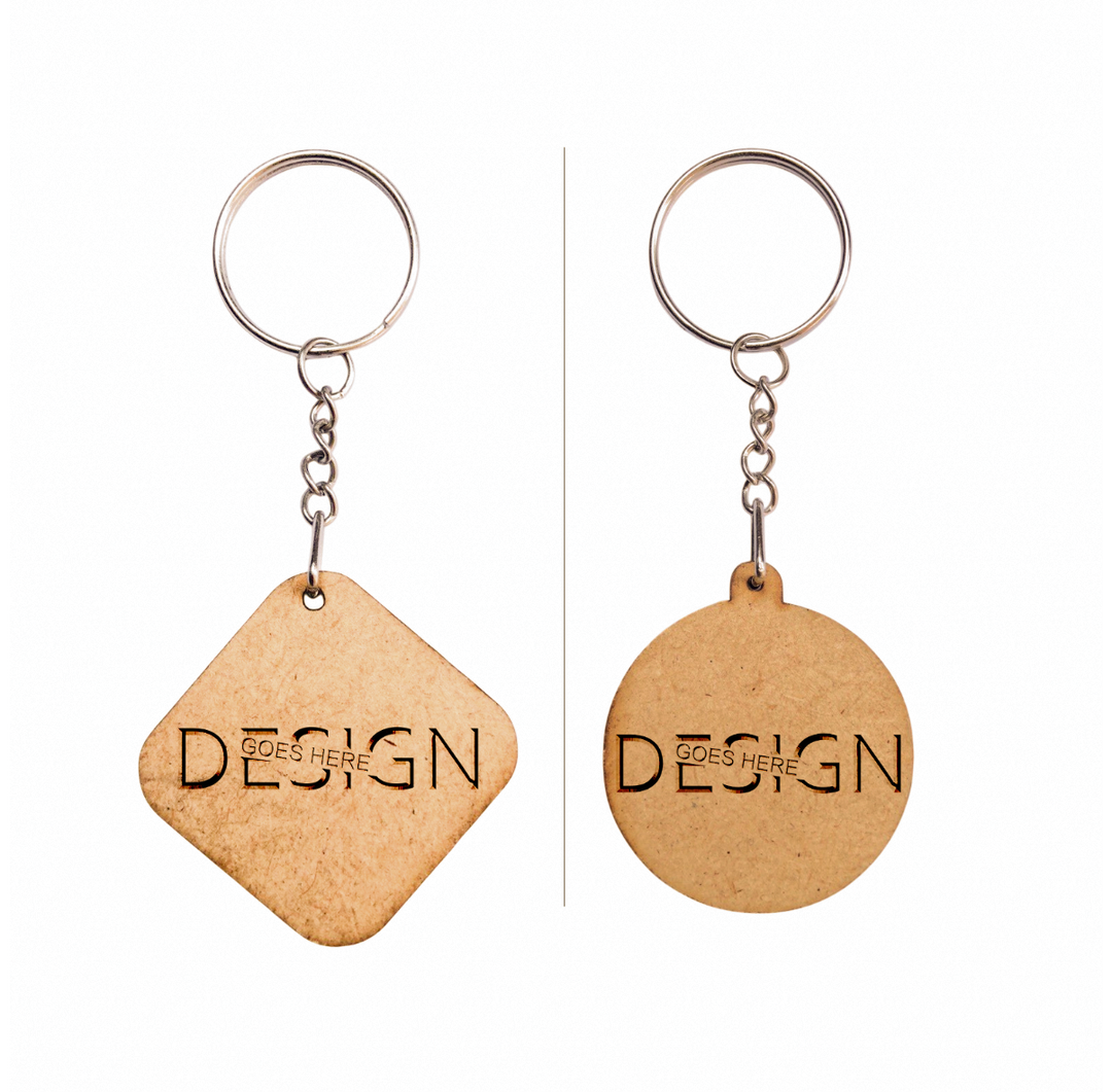 Custom Laser Cut MDF Keyholder