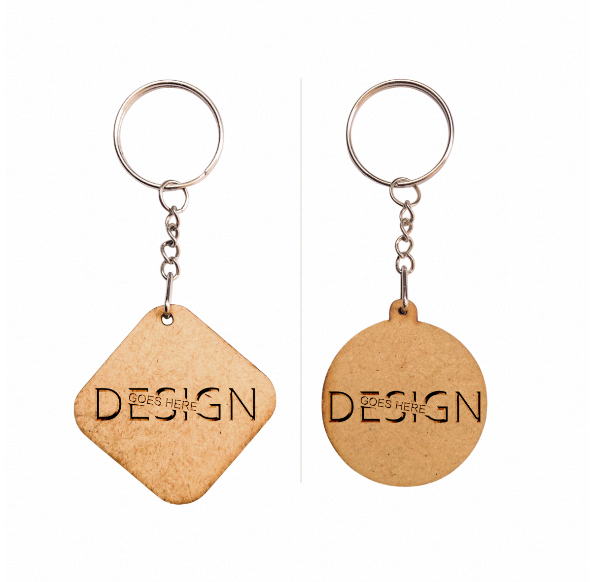 Custom Laser Cut MDF Keyholder_0