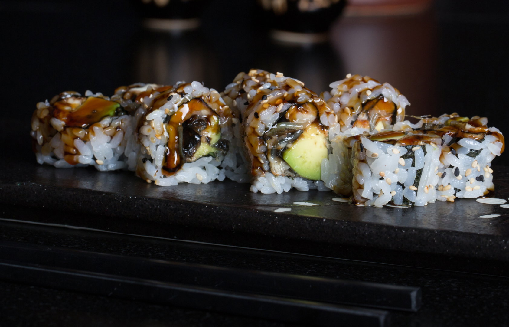 Salmon skin roll