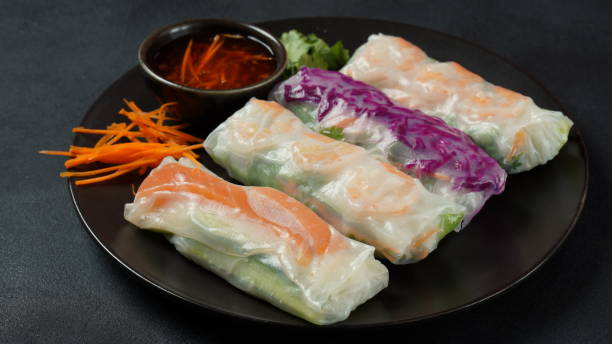 Rollitos Vietnamita con camarón