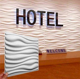 3D wall panels (White) 