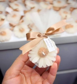 Floral Candle/Wax melt Organza Set