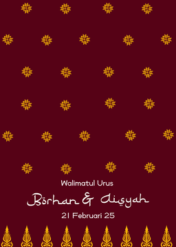 A5 Invitation Cards