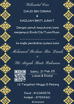A5 Invitation Cards