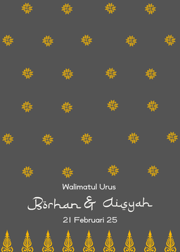 A5 Invitation Cards