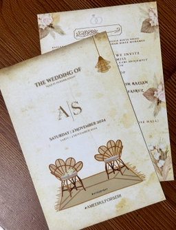 A5 Invitation Cards